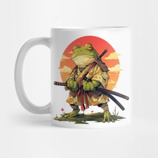 samurai frog Mug